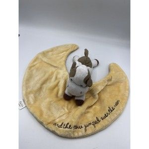 B Amici Baby Security Blanket Lovey Cow jumped over the MOON soft plush infant